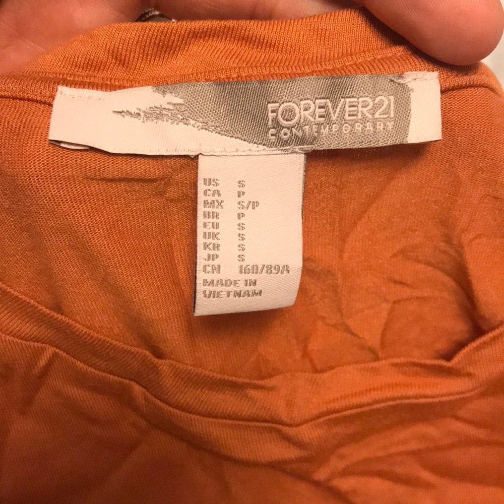 Burnt orange tee - Picture 2 of 2